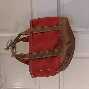 LL Bean mini tote bag